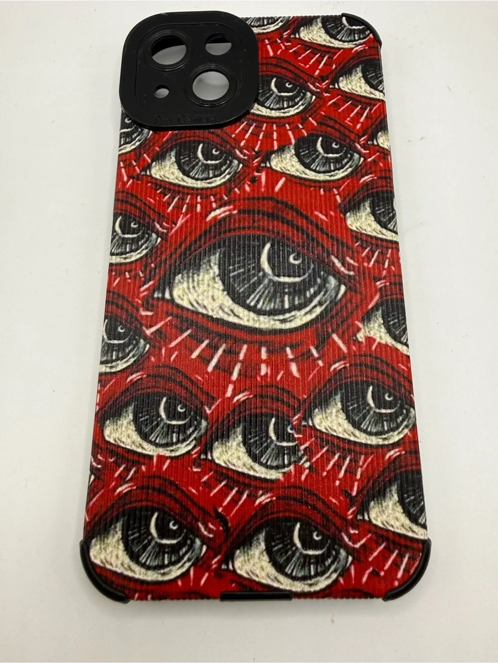 iPhone 13 Phone Case Trippy Eyes Horror Red - Blood - Eyes Red